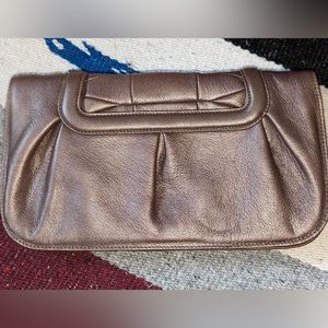 Salvatore Ferragamo Oversized Clutch